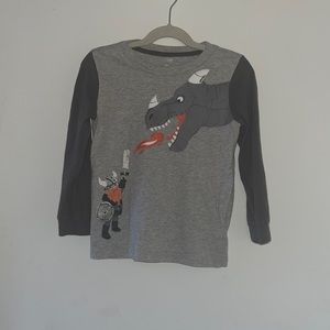Simple joys made by Carter’s gray long sleeve t-shirt (size: 5T)